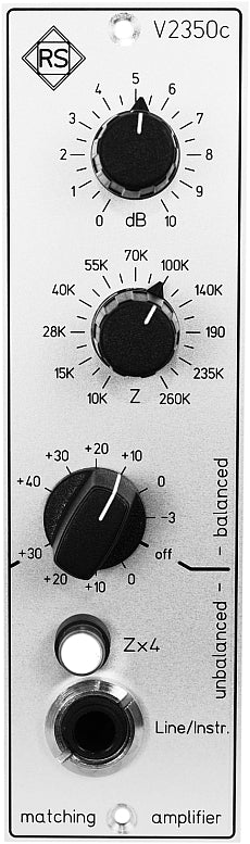 Universal amplifier module V2350c